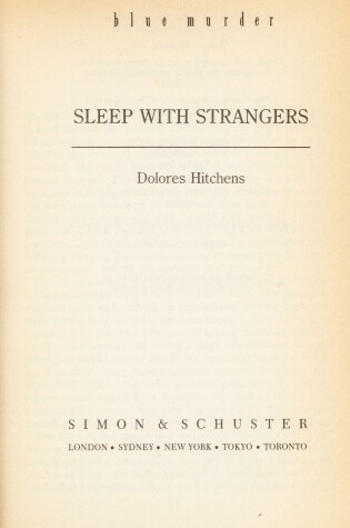 Cover of Sleep with Strangers