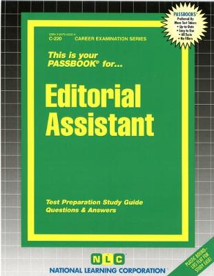 Cover of Editorial Assistant