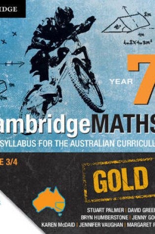 Cover of CambridgeMATHS GOLD NSW Syllabus for the Australian Curriculum Year 7 Teacher Resource Card