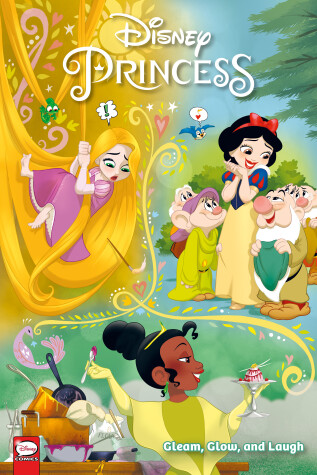 Book cover for Disney Princess: Gleam, Glow, and Laugh