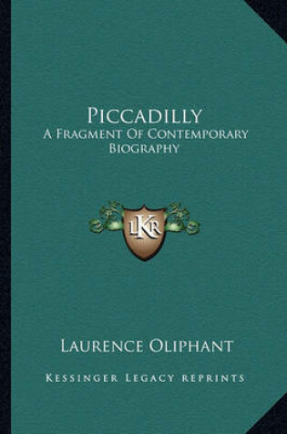 Cover of Piccadilly Piccadilly