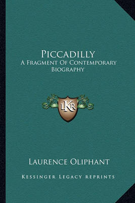 Book cover for Piccadilly Piccadilly