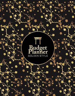 Book cover for Budget Planner Golden Style