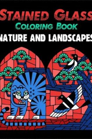 Cover of Stained Glass Coloring Book