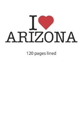 Book cover for I love Arizona