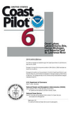 Cover of Us Coast Pilot 6 Great Lakes and St Lawrence River