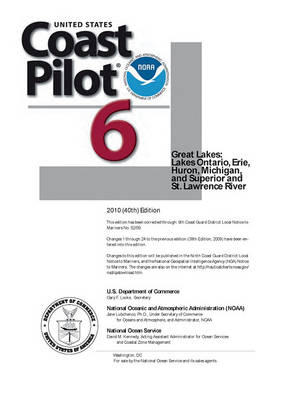 Book cover for Us Coast Pilot 6 Great Lakes and St Lawrence River