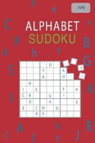 Cover of Alphabet Sudoku July