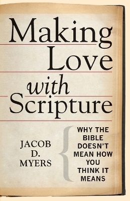 Book cover for Making Love with Scripture