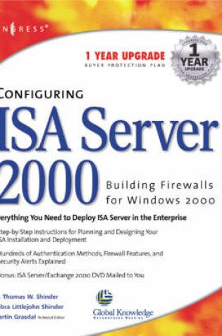 Cover of Configuring ISA Server 2000
