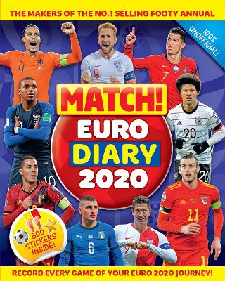 Book cover for Match! Euro Diary 2020