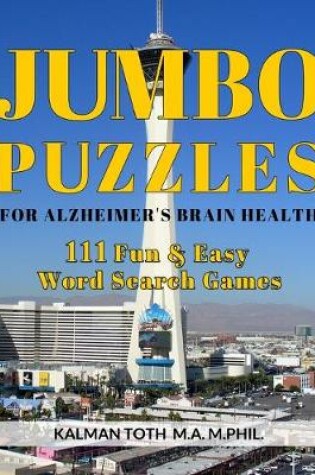 Cover of Jumbo Puzzles for Alzheimer's Brain Health