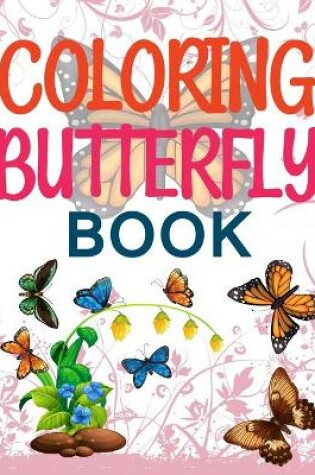 Cover of Coloring Butterfly Book