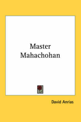 Cover of Master Mahachohan