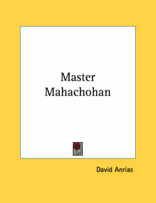 Book cover for Master Mahachohan