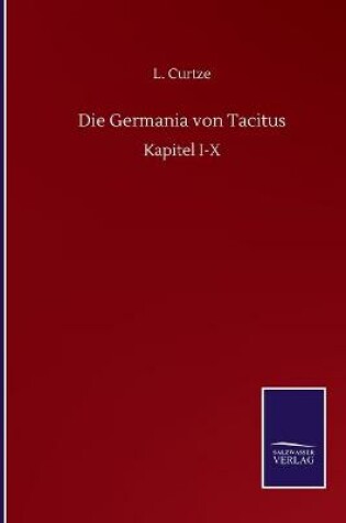 Cover of Die Germania von Tacitus