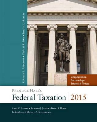 Book cover for Prentice Hall's Federal Taxation 2015 Corporations, Partnerships, Estates & Trusts Plus NEW MyAccountingLab with Pearson eText -- Access Card Package