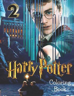 Book cover for Harry Potter Coloring Book 2