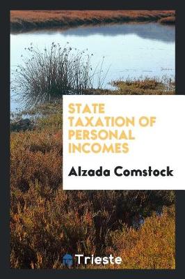 Book cover for State Taxation of Personal Incomes