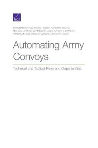 Cover of Automating Army Convoys