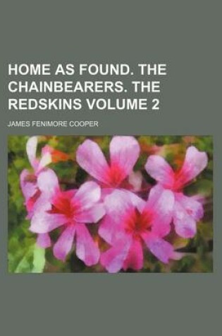 Cover of Home as Found. the Chainbearers. the Redskins Volume 2