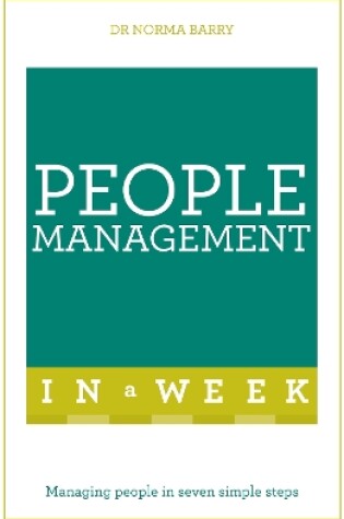 Cover of People Management In A Week