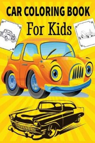 Cover of Car Coloring Book For Kids