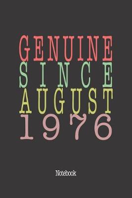 Book cover for Genuine Since August 1976