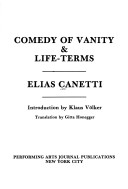 Book cover for Comedy of Vanity