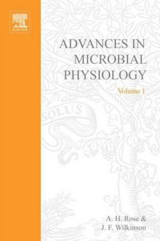 Cover of Adv in Microbial Physiology Vol 1 APL