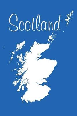 Book cover for Scotland - Azure Blue 101 - Lined Notebook with Margins - 6X9