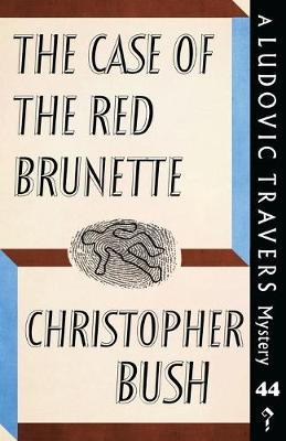 Book cover for The Case of the Red Brunette