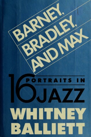 Cover of Barney, Bradley and Max