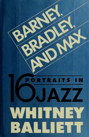 Book cover for Barney, Bradley and Max