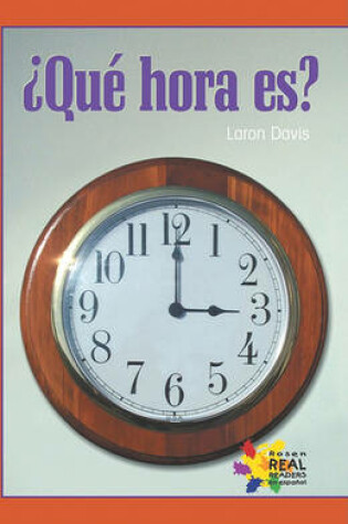 Cover of Que Hora Es?