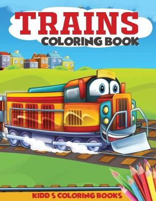 Cover of Trains Coloring Book