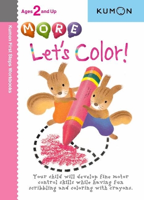 Book cover for More Let's Color