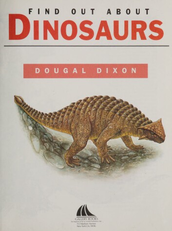 Book cover for Find out about Dinosaurs