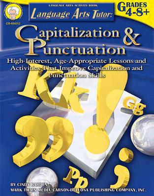 Cover of Language Arts Tutor: Capitalization and Punctuation, Grades 4 - 12