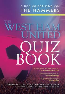 Book cover for The Ultimate West Ham Quiz Book