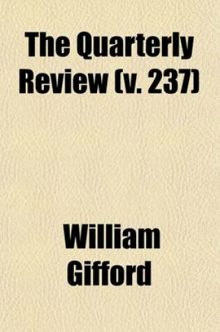 Cover of The Quarterly Review (Volume 237)