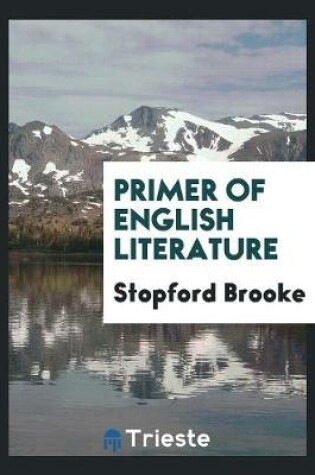 Cover of Primer of English Literature