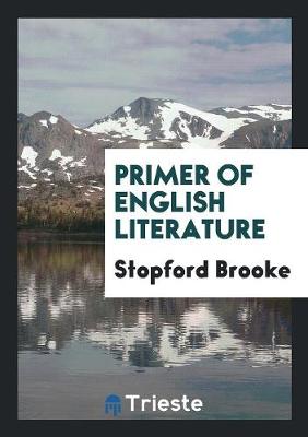 Book cover for Primer of English Literature