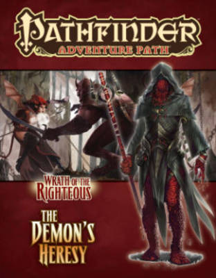 Book cover for Pathfinder Adventure Path: Wrath of the Righteous Part 3 - Demon’s Heresy