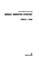 Book cover for Borges' Narrative Strategy