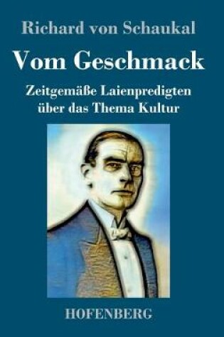 Cover of Vom Geschmack