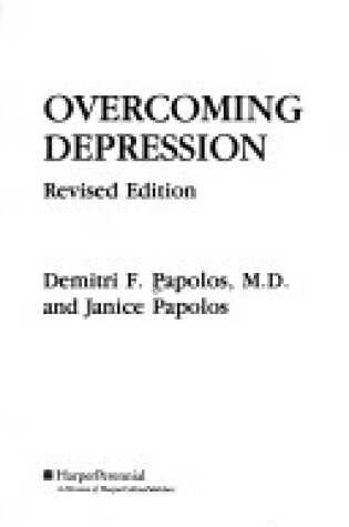 Cover of Overcoming Depression