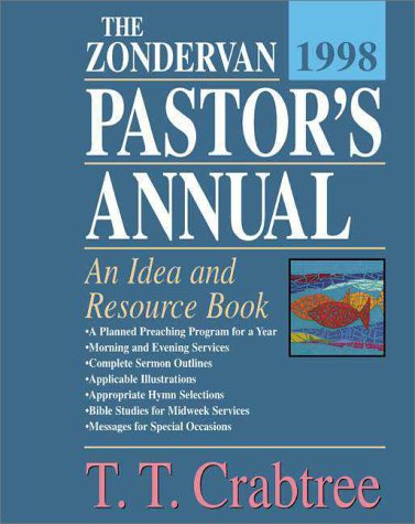 Book cover for Zondervan 1998 Pastors Manual