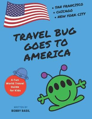 Book cover for Travel Bug Goes to America