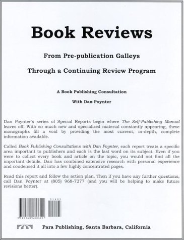 Book cover for Book Reviews